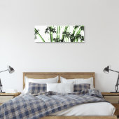 Toile Art chinois en bambou - un - vert (Insitu(Chambre))