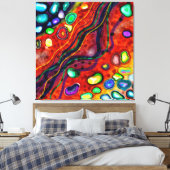 Toile Art coloré Abstrait (Insitu(Chambre))