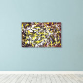 Toile Art contemporain (Insitu (Plancher de Bois))