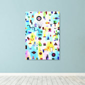 Toile Art contemporain (Insitu (Plancher de Bois))