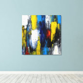 Toile Art contemporain (Insitu (Plancher de Bois))