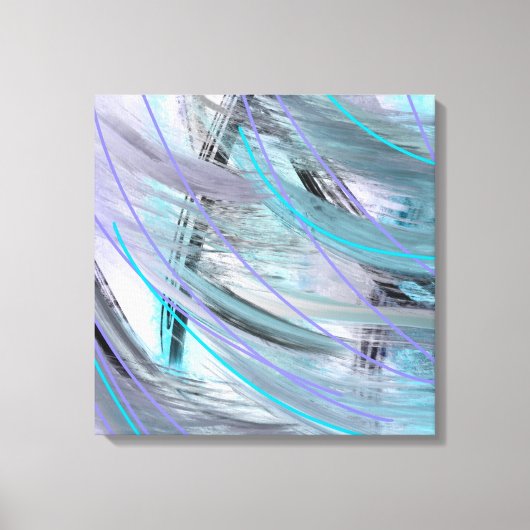 Toile Art contemporain abstrait original (Recto)