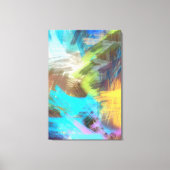 Toile Art contemporain abstrait original (Recto)