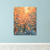 Toile Art d'automne Abstrait Breeze (Insitu (Plancher de Bois))