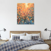 Toile Art d'automne Abstrait Breeze (Insitu(Chambre))