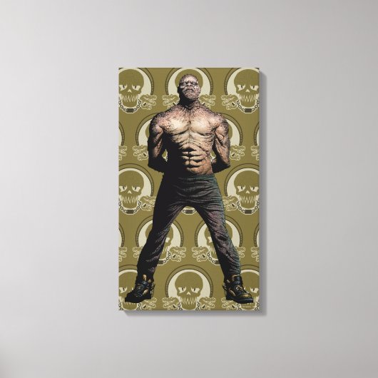 Toile Art de bande dessinée de Croc de tueur du peloton (Recto)