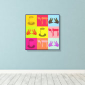 Toile Art de bruit juif (Insitu (Plancher de Bois))