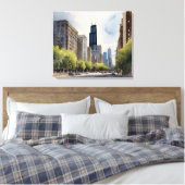 Toile Art de Chicago (Insitu(Chambre))