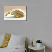 Toile Art de coquillage inspiré des océans