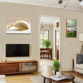 Toile Art de coquillage inspiré des océans