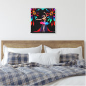 Toile Art de danseur de ballet abstrait (Insitu(Chambre))
