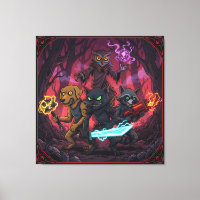 Art de guerrier animal fantastique électrique
