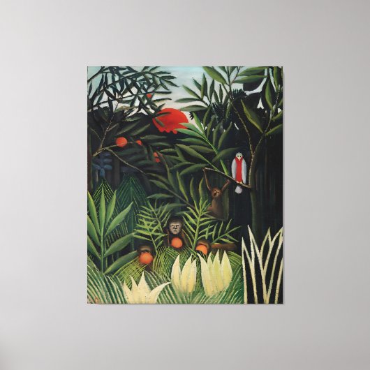 Toile art de Henri Rousseau (Recto)