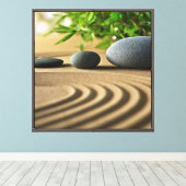 Toile Art de jardin zen (Insitu (Plancher de Bois))