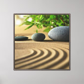 Toile Art de jardin zen (Recto)