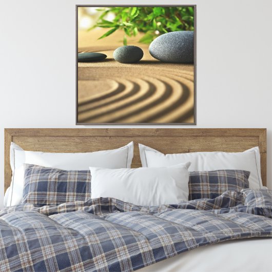 Toile Art de jardin zen (Insitu(Chambre))