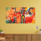 Toile art de Jean Michel Basquiat (Insitu(Salon))
