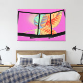 Toile Art de la feuille d'automne (Insitu(Chambre))