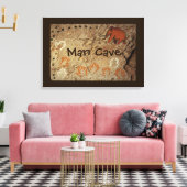 Toile Art de la grotte glaciaire (Insitu(Salon))