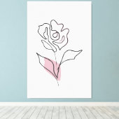 Toile Art de la ligne (Insitu (Plancher de Bois))