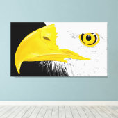 Toile Art de la ligne Eagle (Insitu (Plancher de Bois))