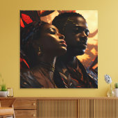 Toile Art de la mode africain (Insitu(Salon))
