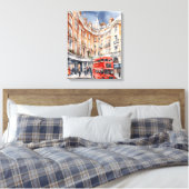 Toile Art de l'aquarelle à Londres (Insitu(Chambre))