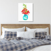 Toile Art de l'aquarelle Red Berries (Insitu(Chambre))