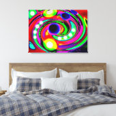 Toile Art de l'horizon d'événement (Insitu(Chambre))