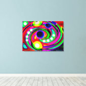 Toile Art de l'horizon d'événement (Insitu (Plancher de Bois))