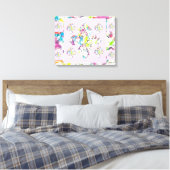 Toile Art de l'oeillet Abstrait Plus avec flottement (Insitu(Chambre))