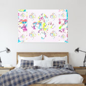 Toile Art de l'oeillet Abstrait Plus Sign (flottant) (Insitu(Chambre))