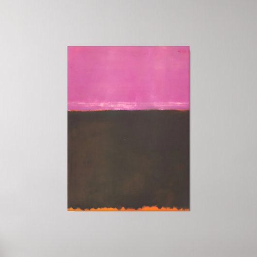 Toile art de Mark Rothko (Recto)