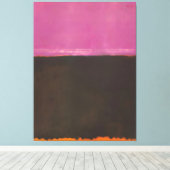 Toile art de Mark Rothko (Insitu (Plancher de Bois))