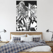 Toile art de MC Escher (Insitu(Chambre))