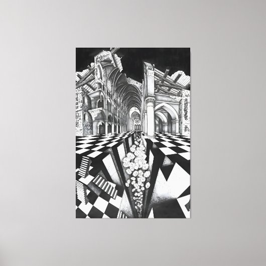Toile art de MC Escher (Recto)