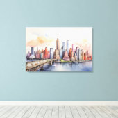 Toile Art de New York (Insitu (Plancher de Bois))