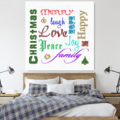 Toile Art de Noël (Insitu(Chambre))