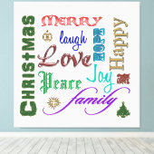 Toile Art de Noël (Insitu (Plancher de Bois))