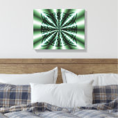 Toile Art de noeud céleste vert (Insitu(Chambre))
