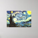 Toile Art de nuit Van Gogh Starry<br><div class="desc">Starry Night,  art de Vincent van Gogh.</div>