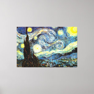 Toile Art de nuit Van Gogh Starry