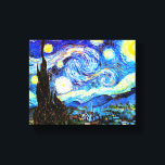Toile Art de nuit Van Gogh Starry<br><div class="desc">Starry Night, art de Vincent van Gogh.</div>