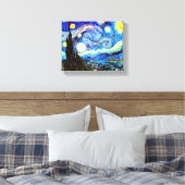 Toile Art de nuit Van Gogh Starry (Insitu(Chambre))
