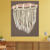 Toile Art de peinture suspendue Boho Macrame (Insitu(Salon))