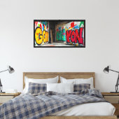 Toile Art de rue - (Insitu(Chambre))