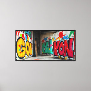Toile Art de rue -