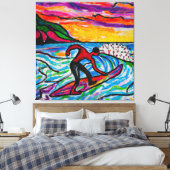 Toile Art de surf (Insitu(Chambre))