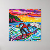 Toile Art de surf (Recto)