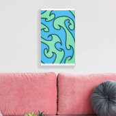 Toile art de vague océanique (Insitu(Salon))